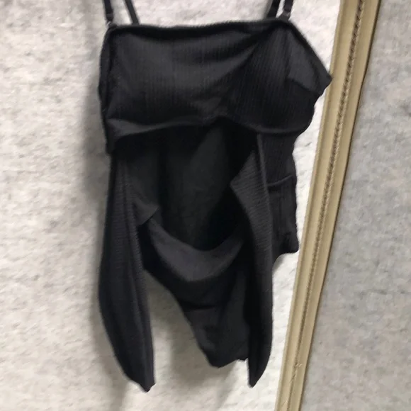 Black One-Piece Swimsuit NWT - Picture 4 of 5